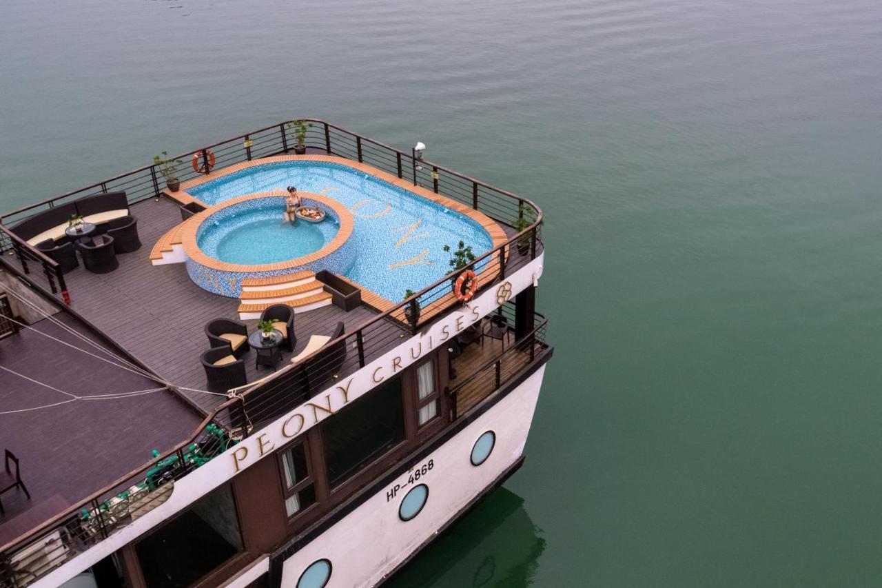 Hotel Peony Cruises Hạ Long Exterior foto