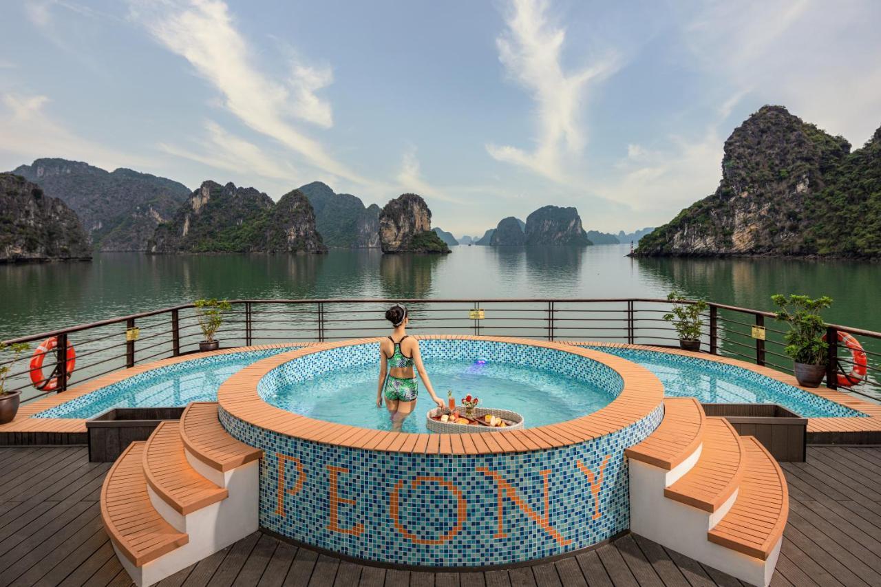 Hotel Peony Cruises Hạ Long Exterior foto