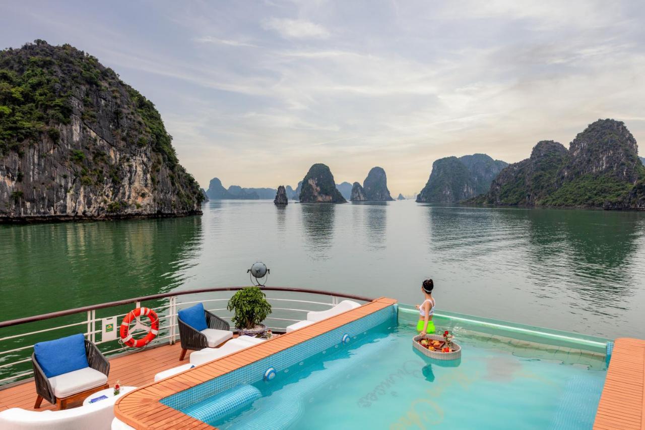 Hotel Peony Cruises Hạ Long Exterior foto