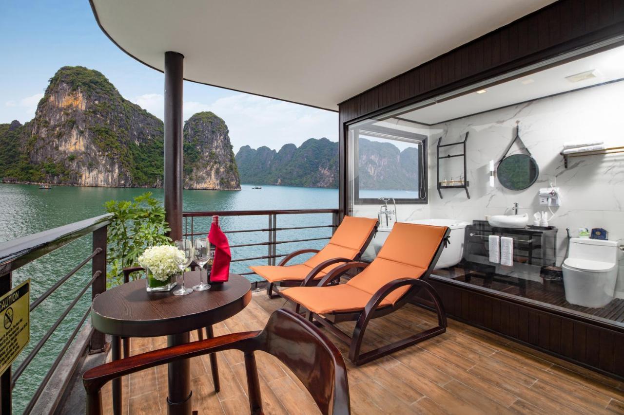 Hotel Peony Cruises Hạ Long Exterior foto