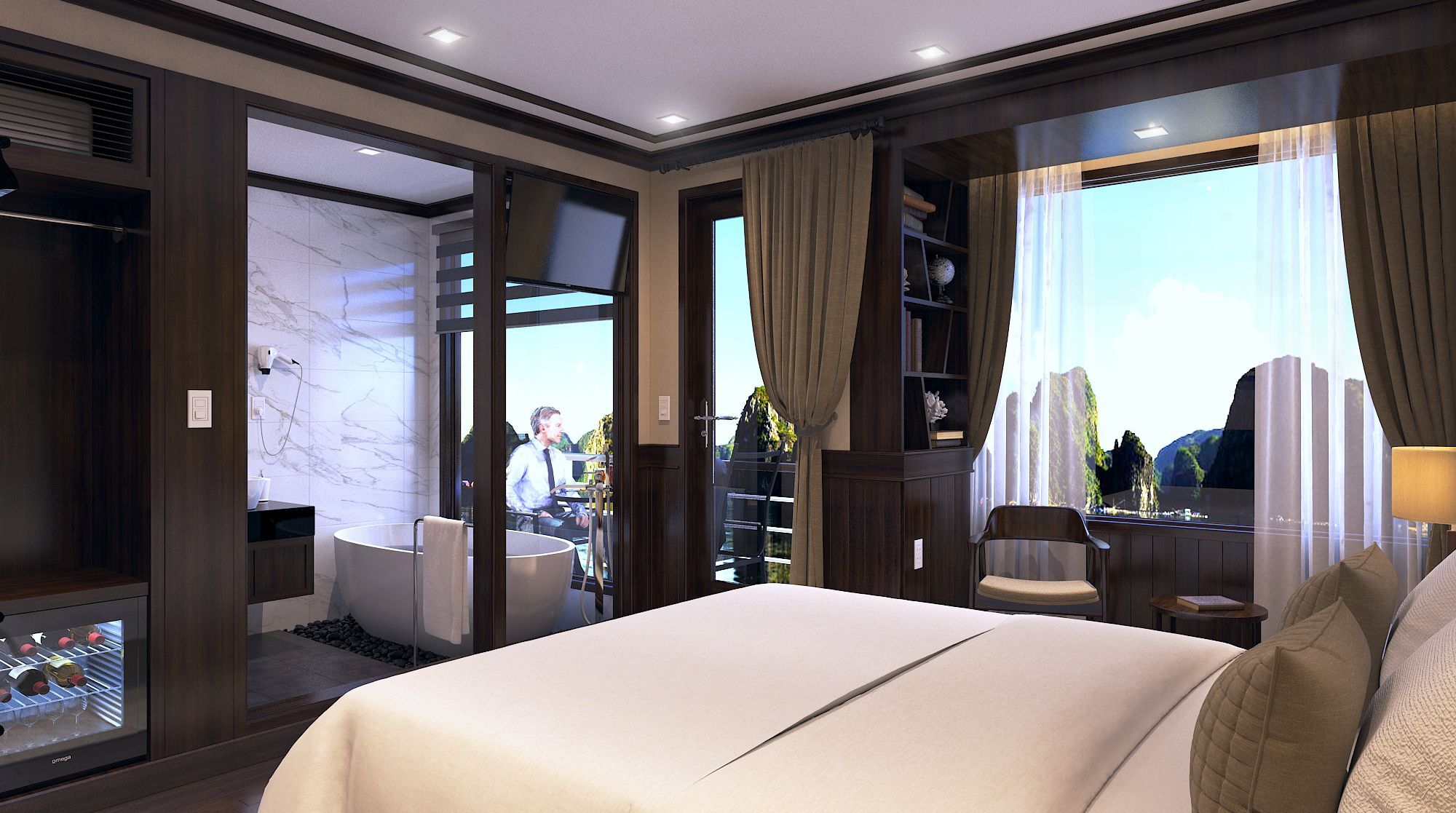 Hotel Peony Cruises Hạ Long Exterior foto